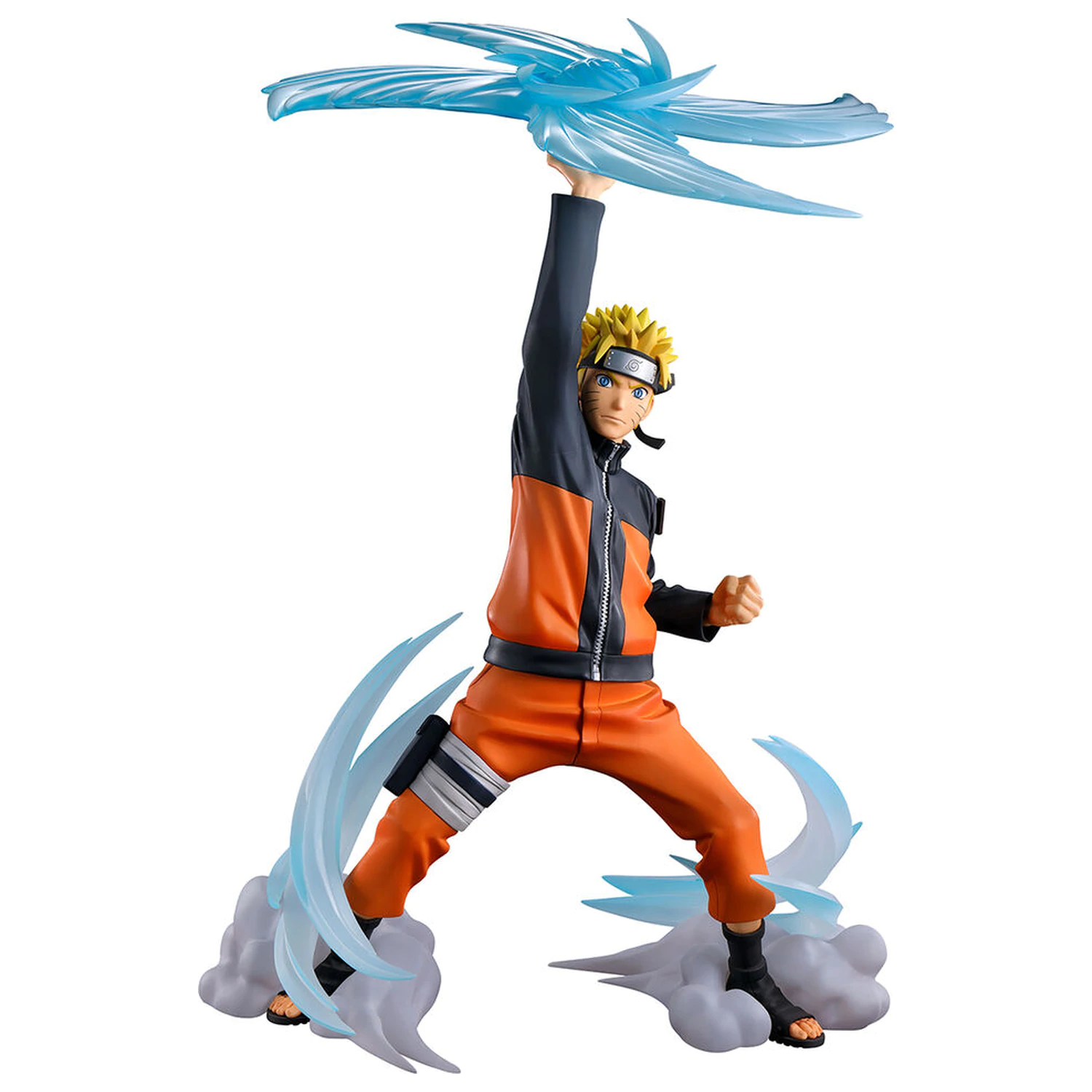 Naruto Shippuden Hidan Kakuzu Arc Naruto Uzumaki Wind Style: Rasen Shuriken Ichibansho figurka 25cm fotografii produktu
