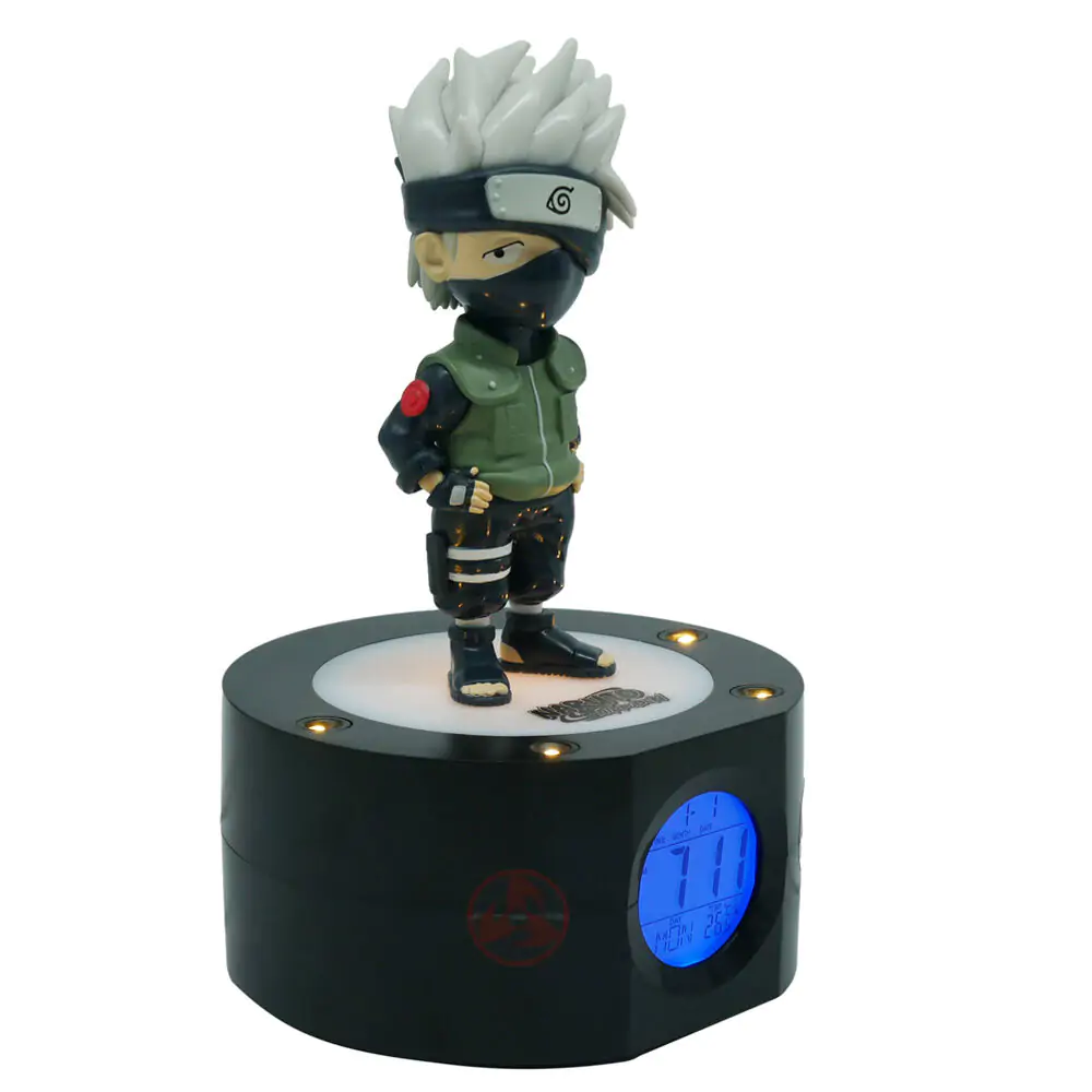 Naruto Shippuden Budík se světlem Kakashi 18 cm fotografii produktu