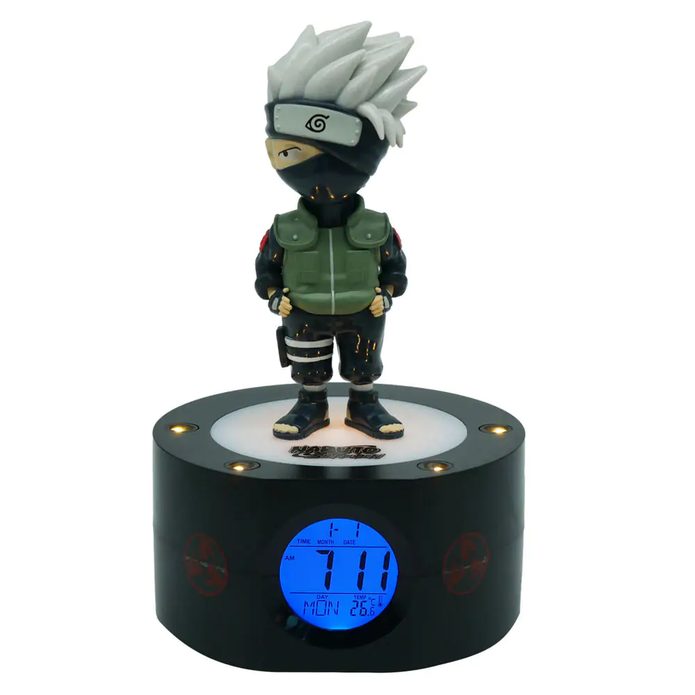 Naruto Shippuden Budík se světlem Kakashi 18 cm fotografii produktu