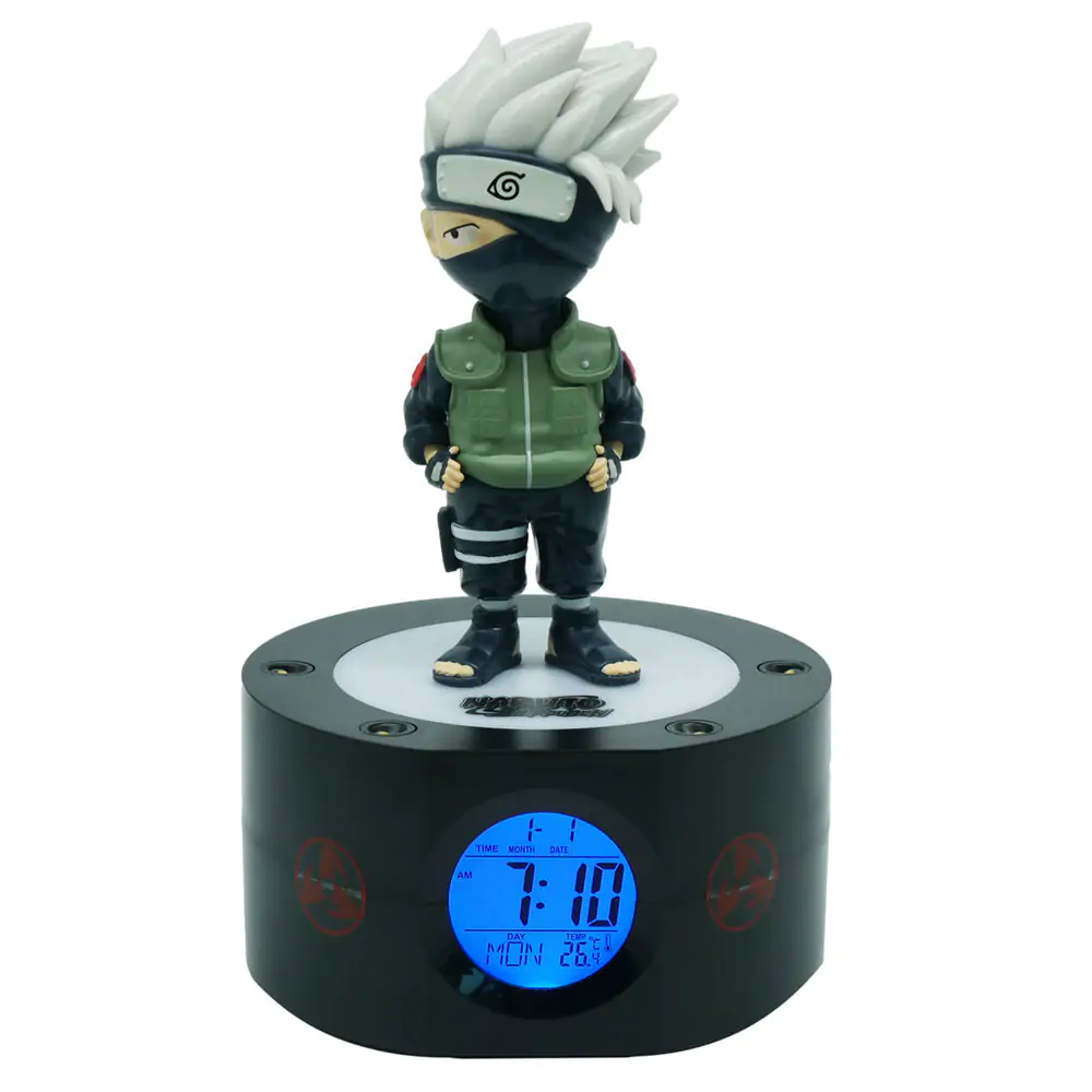 Naruto Shippuden Budík se světlem Kakashi 18 cm fotografii produktu