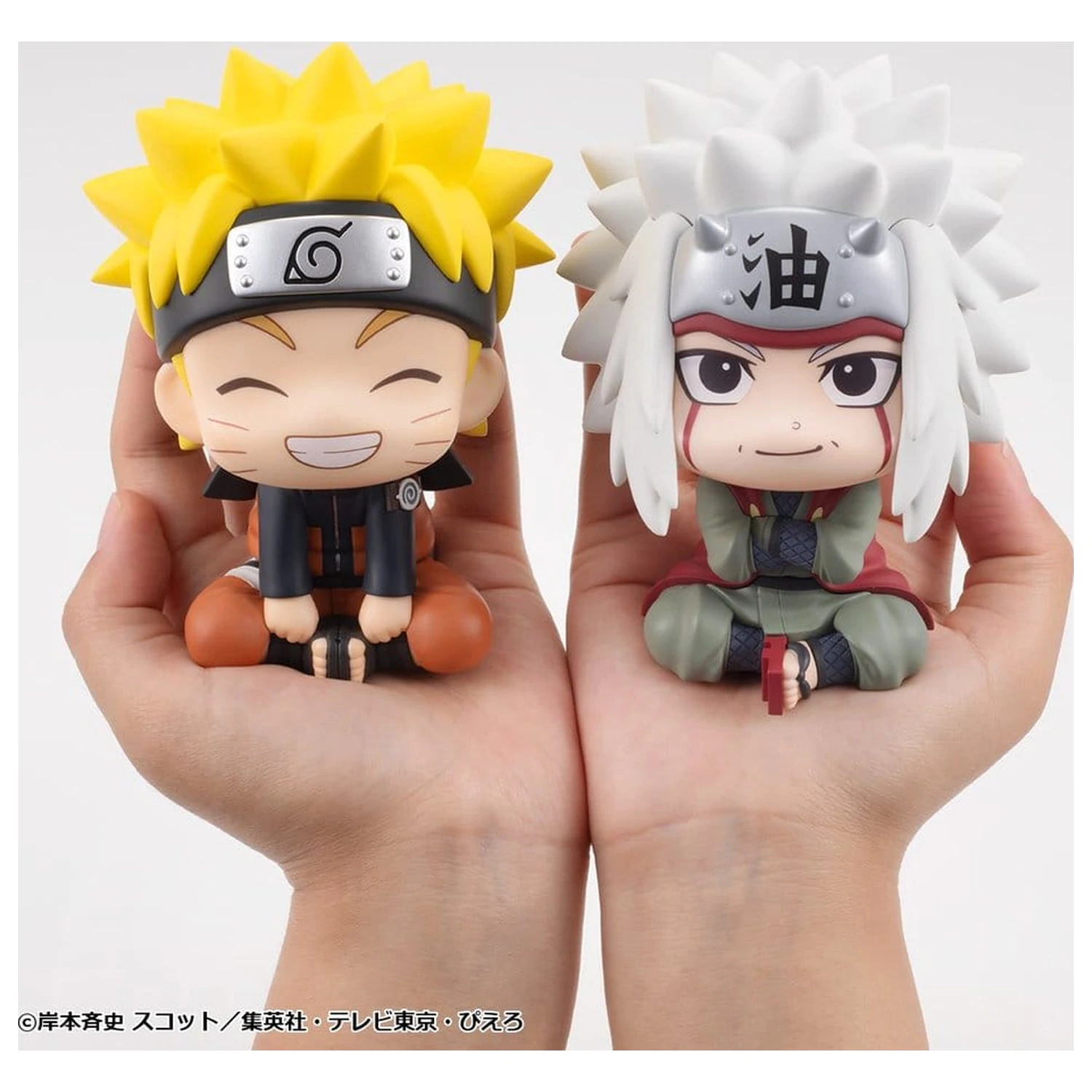 Naruto Shippuden Look Up PVC figurky 2-Pack Naruto Uzumaki Smile Ver. & Jiraiya 11 cm (s dárkem) fotografii produktu
