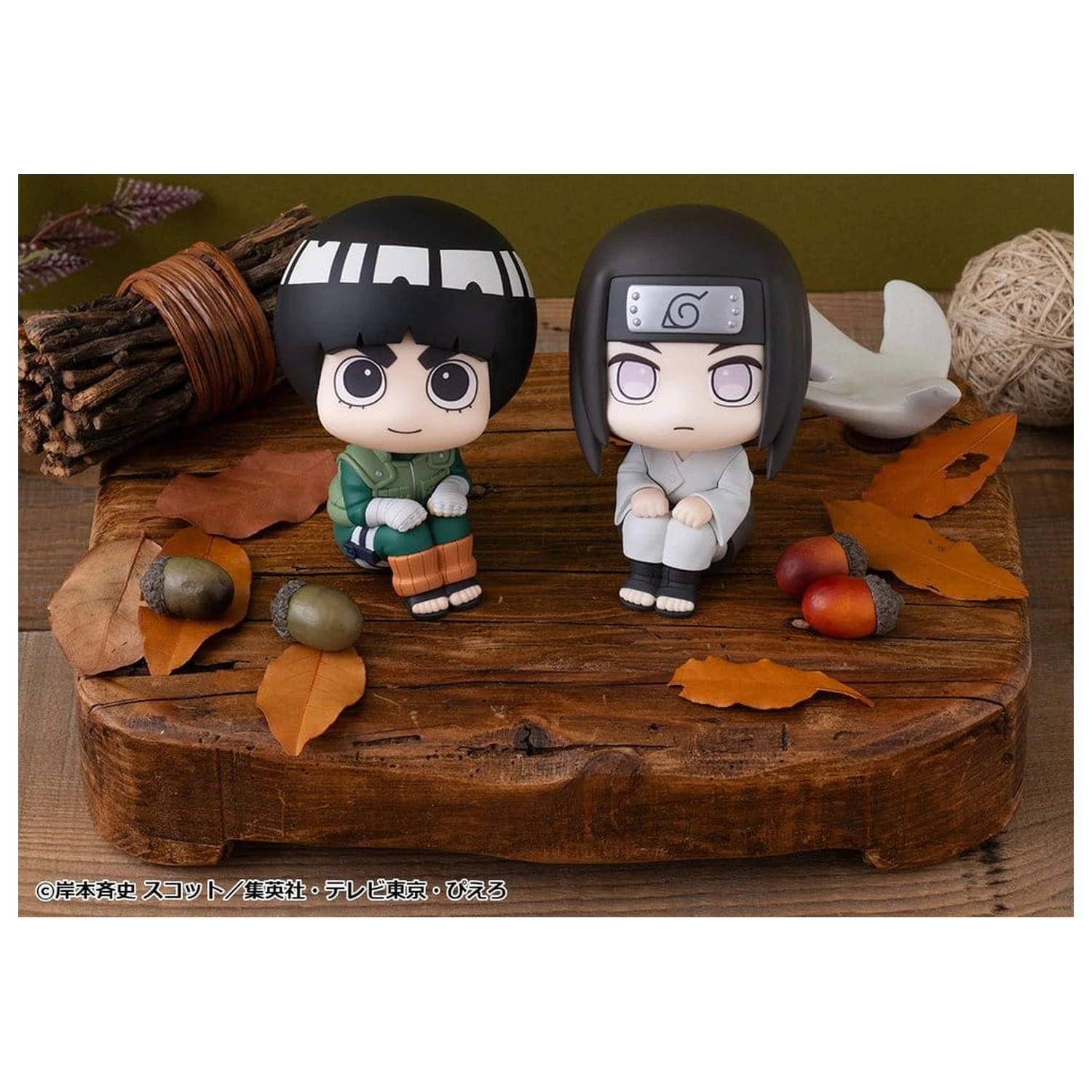 Naruto Shippuden Look Up PVC figurky 2-Pack Rock Lee & Neji Hyuga 11 cm (s dárkem) fotografii produktu