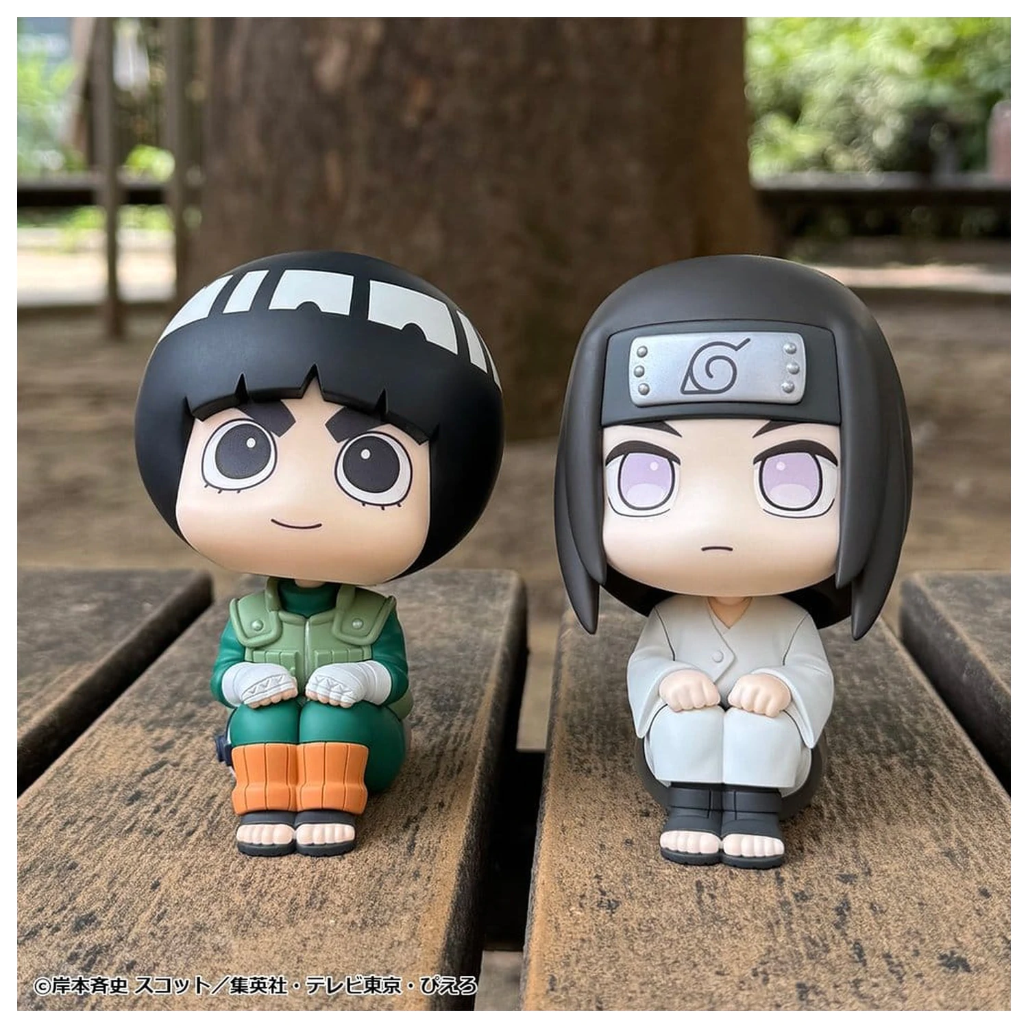 Naruto Shippuden Look Up PVC figurky 2-Pack Rock Lee & Neji Hyuga 11 cm (s dárkem) fotografii produktu