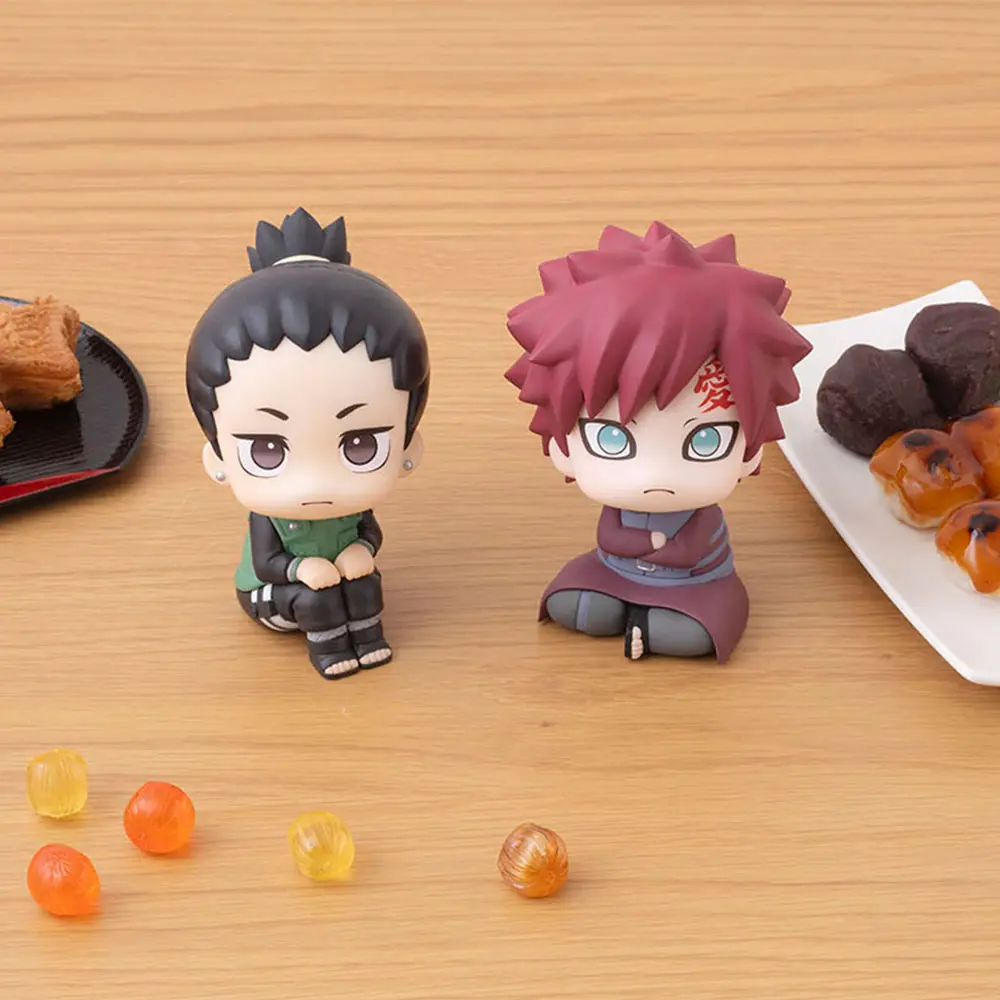 Naruto Shippuden Look Up PVC sošky Nara Shikamaru & Gaara set 11 cm fotografii produktu