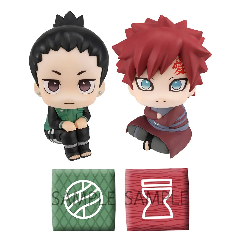 Naruto Shippuden Look Up PVC sošky Nara Shikamaru & Gaara set 11 cm fotografii produktu