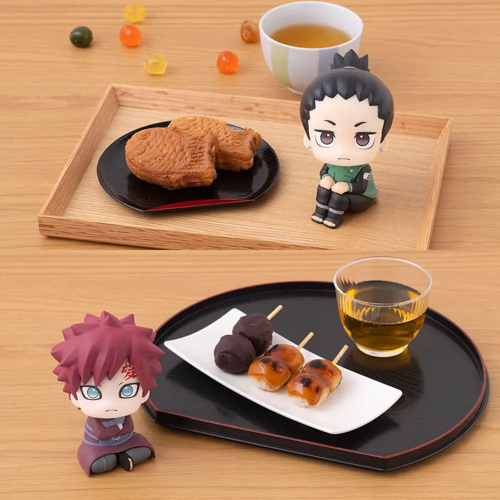 Naruto Shippuden Look Up PVC sošky Nara Shikamaru & Gaara set 11 cm fotografii produktu