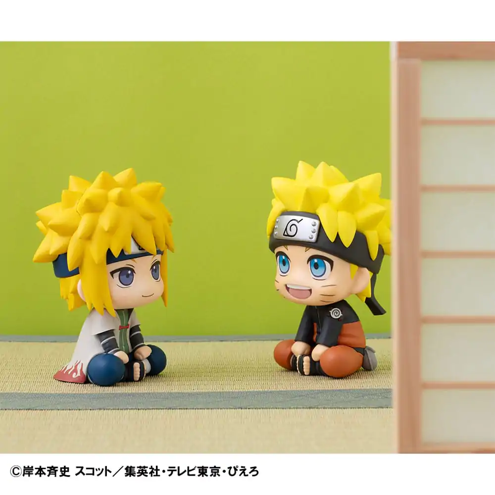 Naruto Shippuden Look Up PVC Soška Naruto Uzumaki Six Paths Sage Mode & Minato Namikaze 11 cm (s dárkem) fotografii produktu