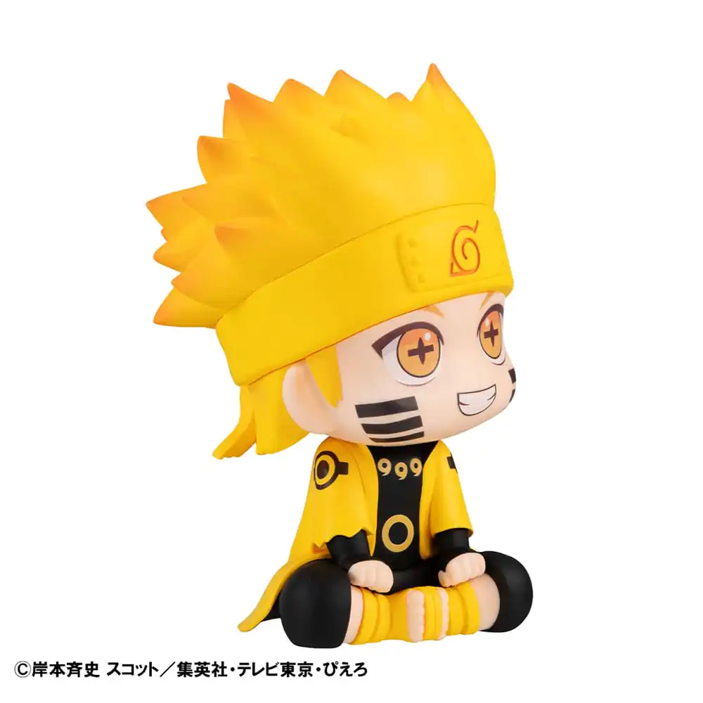 Naruto Shippuden Look Up PVC Soška Naruto Uzumaki Six Paths Sage Mode & Minato Namikaze 11 cm (s dárkem) fotografii produktu