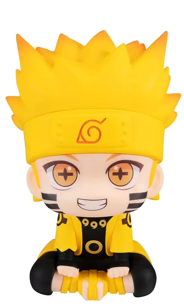 Naruto Shippuden Look Up PVC Soška Naruto Uzumaki Six Paths Sage Mode & Minato Namikaze 11 cm (s dárkem) fotografii produktu