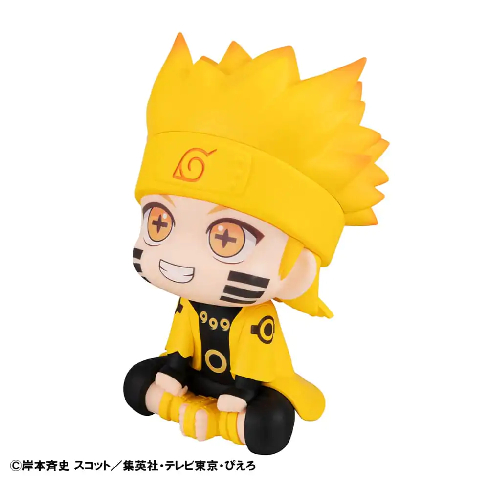 Naruto Shippuden Look Up PVC Soška Naruto Uzumaki Six Paths Sage Mode & Minato Namikaze 11 cm (s dárkem) fotografii produktu