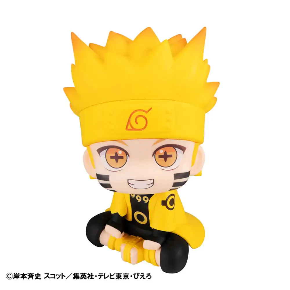 Naruto Shippuden Look Up PVC Soška Naruto Uzumaki Six Paths Sage Mode & Minato Namikaze 11 cm (s dárkem) fotografii produktu