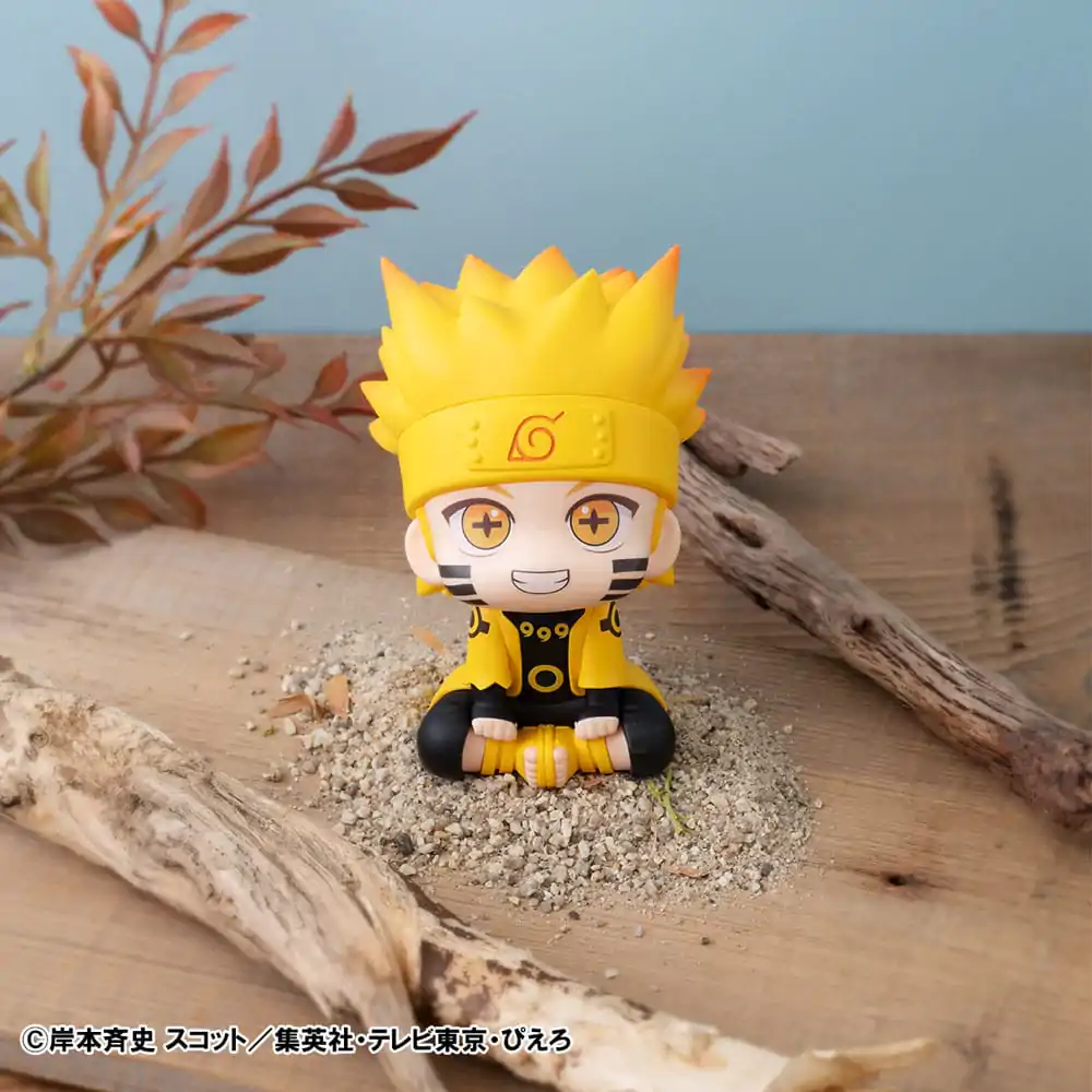 Naruto Shippuden Look Up PVC Soška Naruto Uzumaki Six Paths Sage Mode & Minato Namikaze 11 cm (s dárkem) fotografii produktu