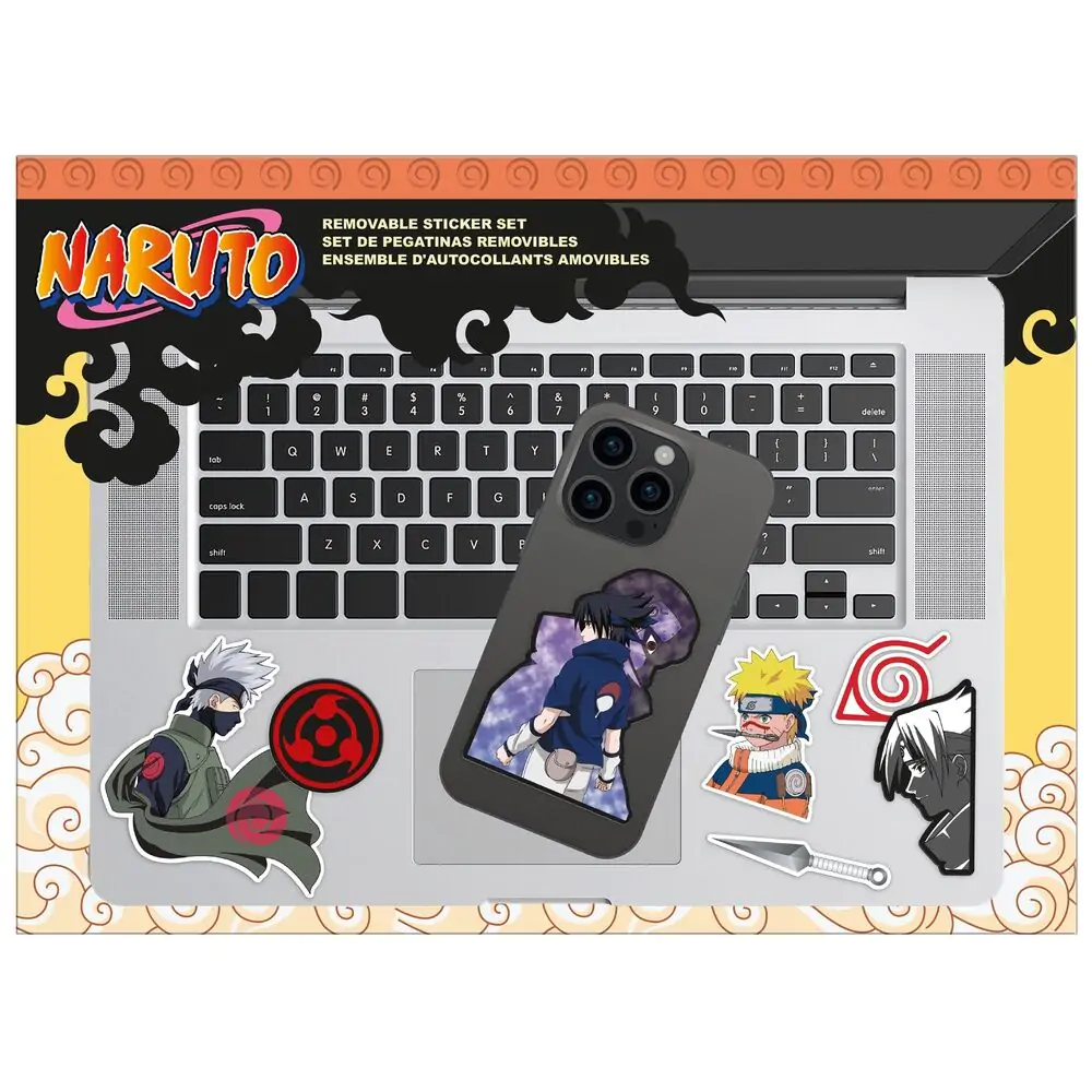 Naruto Shippuden sada odstranitelných samolepek fotografii produktu