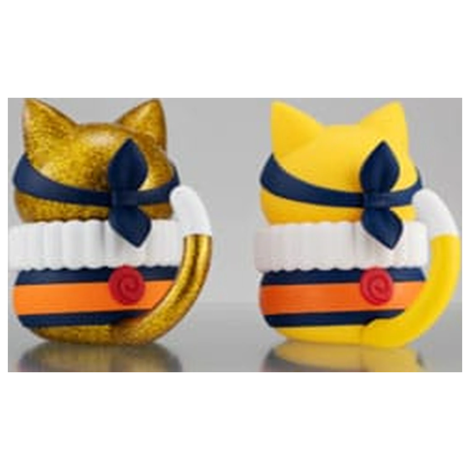 Naruto Shippuden Mega Cat Project Nyanto! Giant Nyaruto Series Trading Figure Naruto Uzumaki Gold Ver. 10 cm fotografii produktu