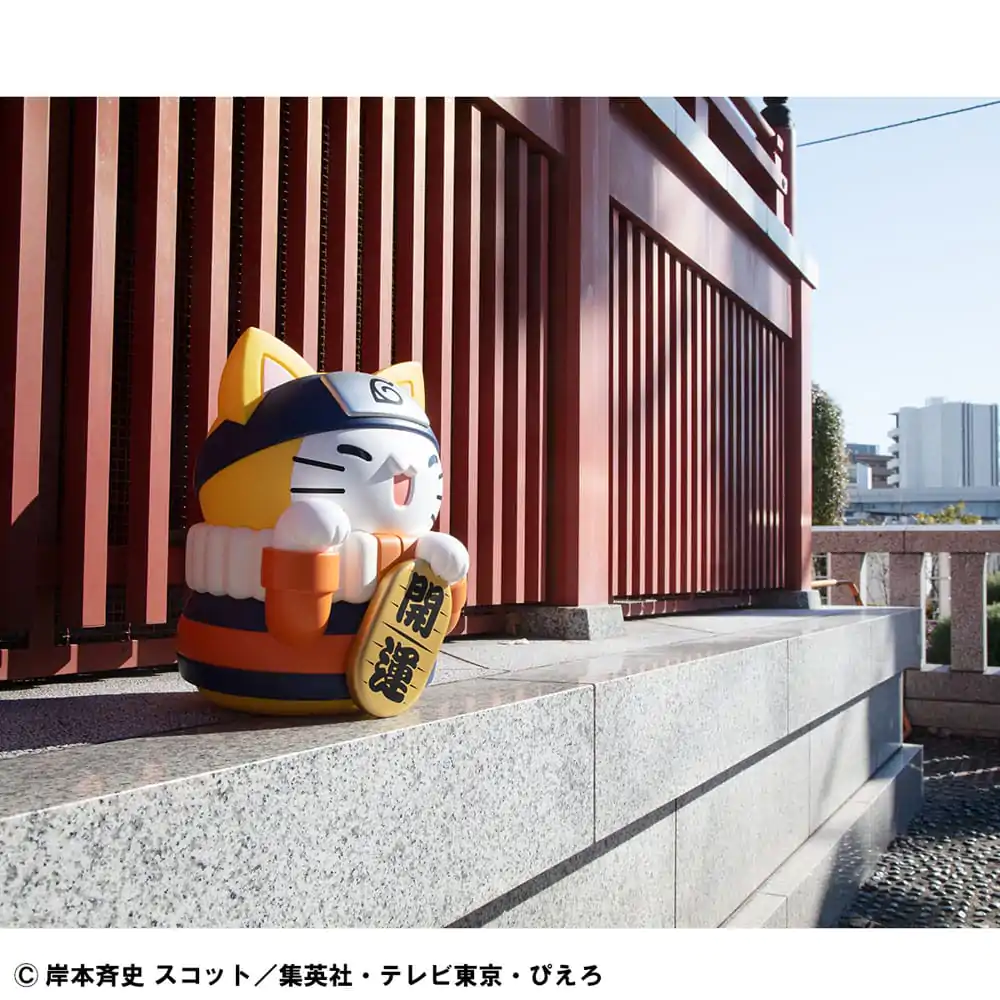Naruto Shippuden Mega Cat Project Nyanto! The Big Nyaruto Series Sběratelská figurka Nyaruto Fortune Cats Giant Verze 34 cm fotografii produktu