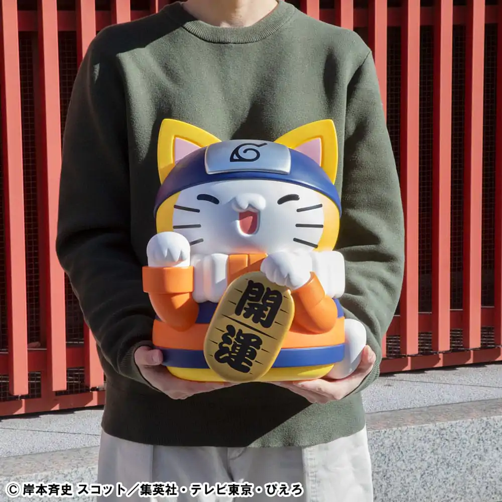Naruto Shippuden Mega Cat Project Nyanto! The Big Nyaruto Series Sběratelská figurka Nyaruto Fortune Cats Giant Verze 34 cm fotografii produktu