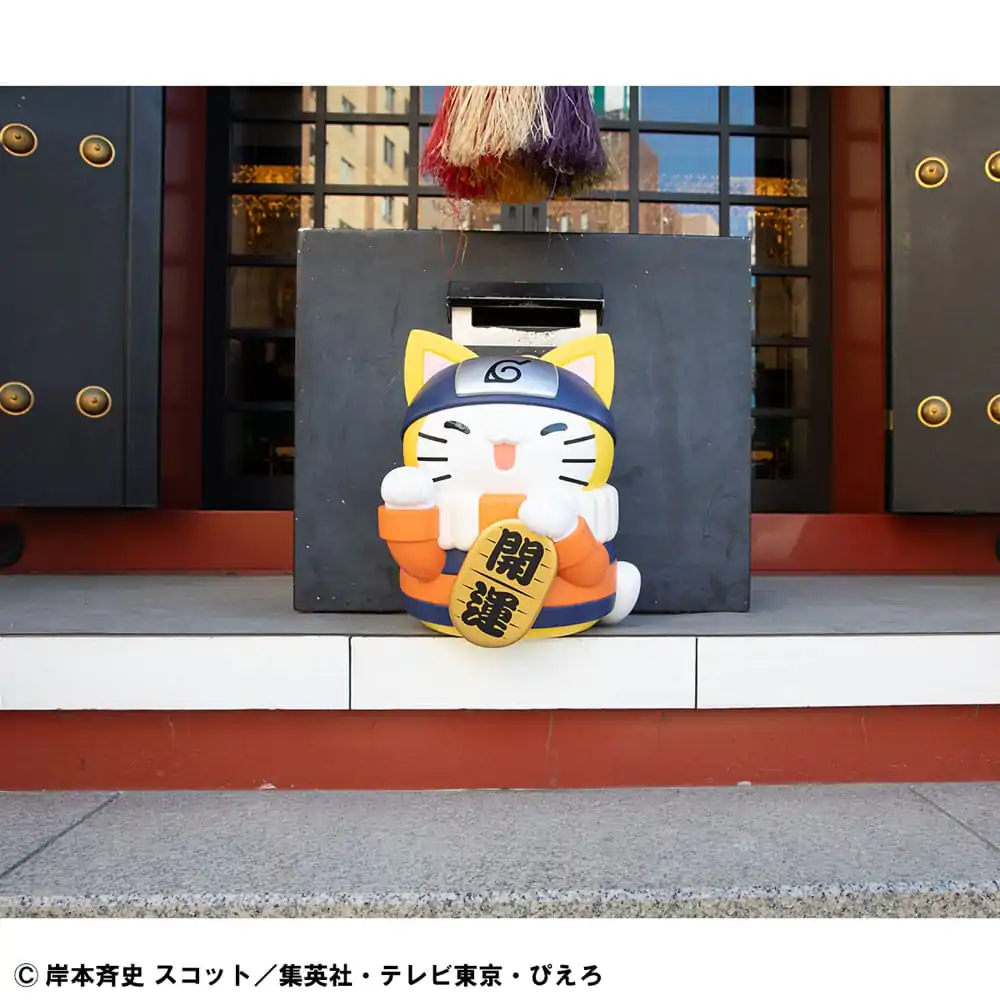 Naruto Shippuden Mega Cat Project Nyanto! The Big Nyaruto Series Sběratelská figurka Nyaruto Fortune Cats Giant Verze 34 cm fotografii produktu