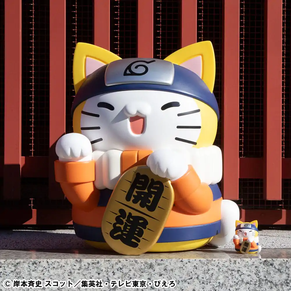 Naruto Shippuden Mega Cat Project Nyanto! The Big Nyaruto Series Sběratelská figurka Nyaruto Fortune Cats Giant Verze 34 cm fotografii produktu