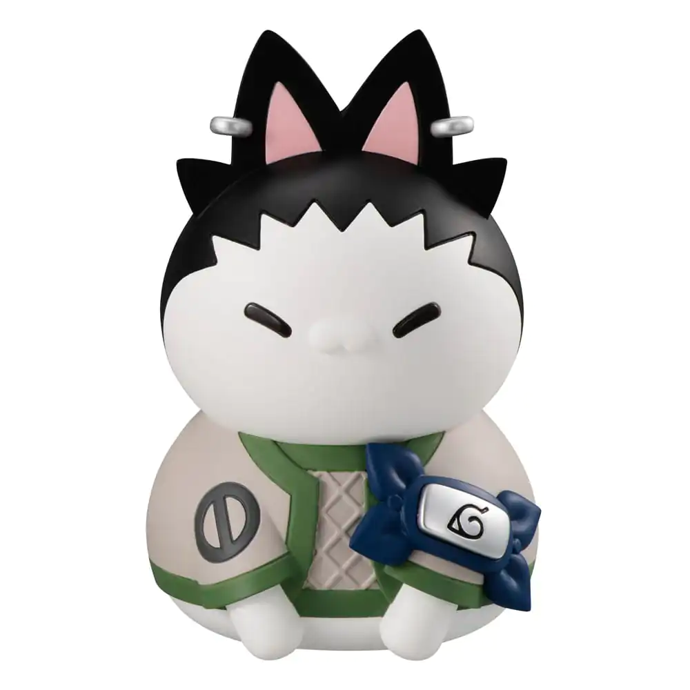 Naruto Shippuden Mega Cat Project Nyanto! The Big Nyaruto Series Trading Figure Shikamaru Nara Reboot Ver. 10 cm figurka fotografii produktu