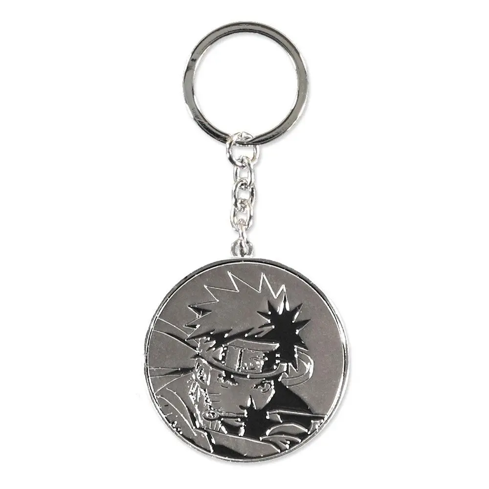 Naruto Shippuden Metal Keychain Logo – kovová klíčenka s logem fotografii produktu