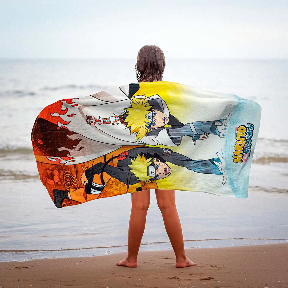 Naruto Shippuden Ručník Premium Naruto & Minato 70 x 140 cm fotografii produktu