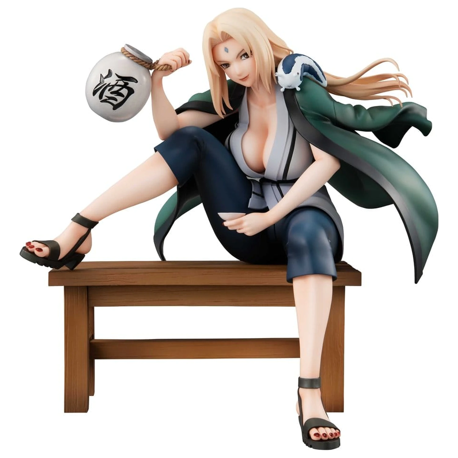Naruto Shippuden Naruto Gals PVC figurka Tsunade Ver.2 16 cm (Opakovat) fotografii produktu