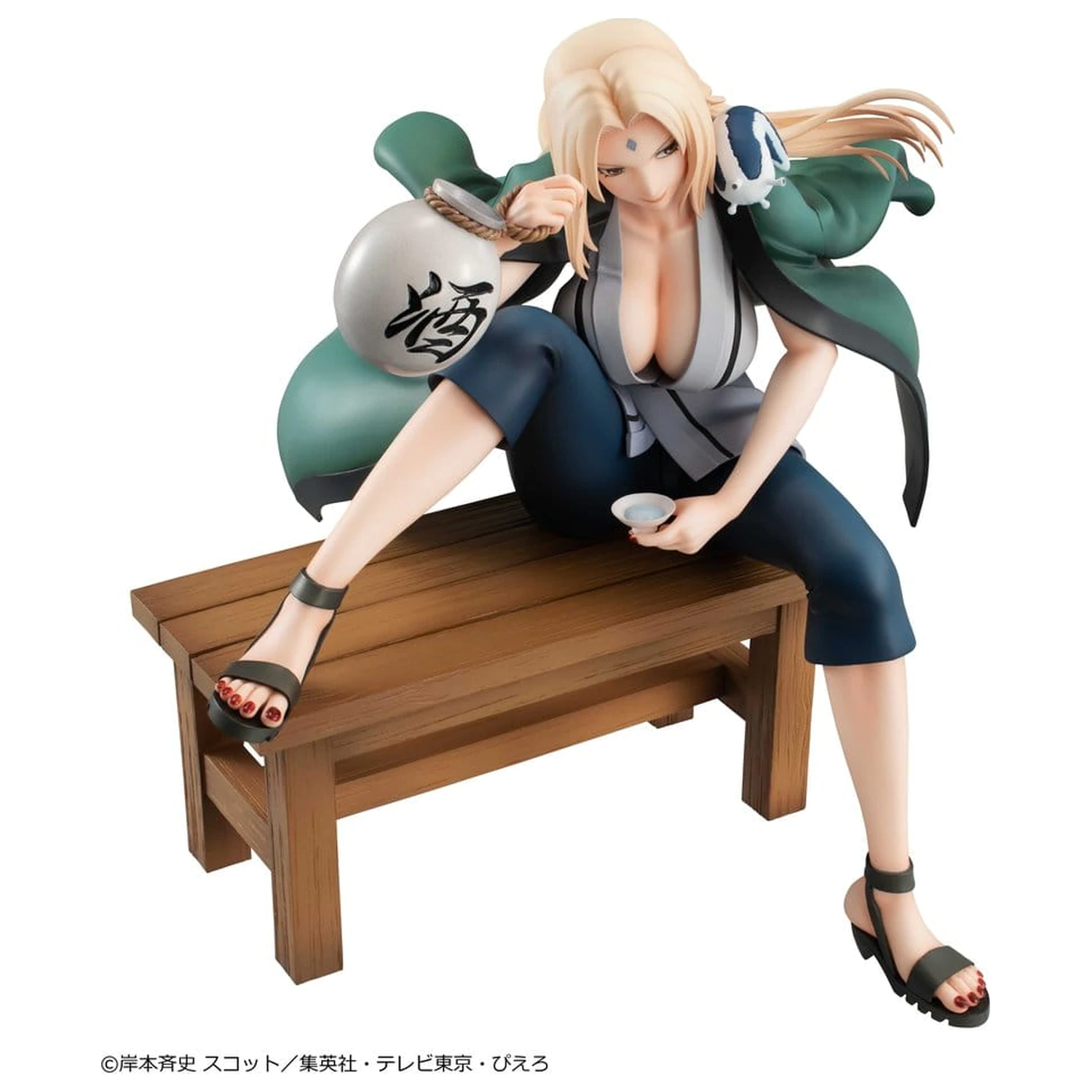 Naruto Shippuden Naruto Gals PVC figurka Tsunade Ver.2 16 cm (Opakovat) fotografii produktu