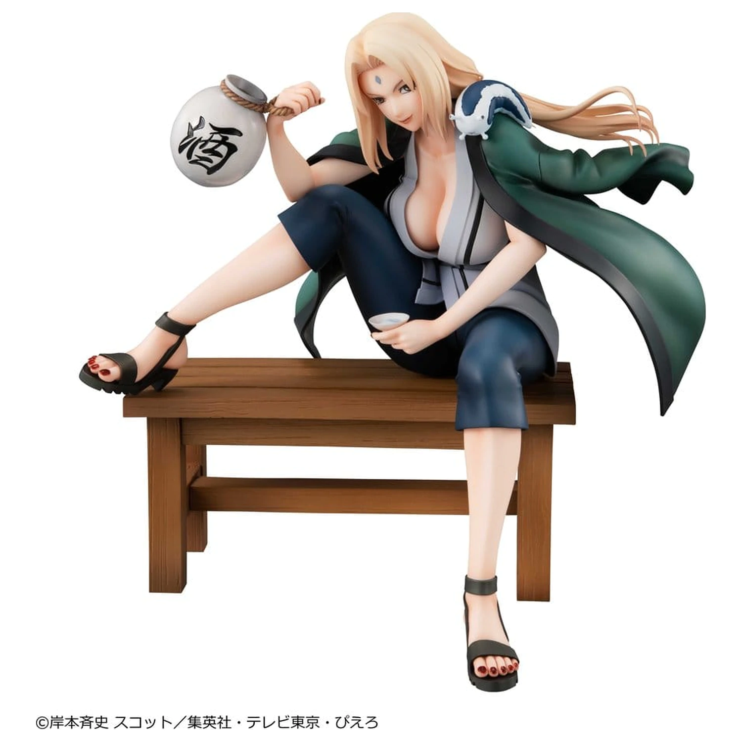 Naruto Shippuden Naruto Gals PVC figurka Tsunade Ver.2 16 cm (Opakovat) fotografii produktu