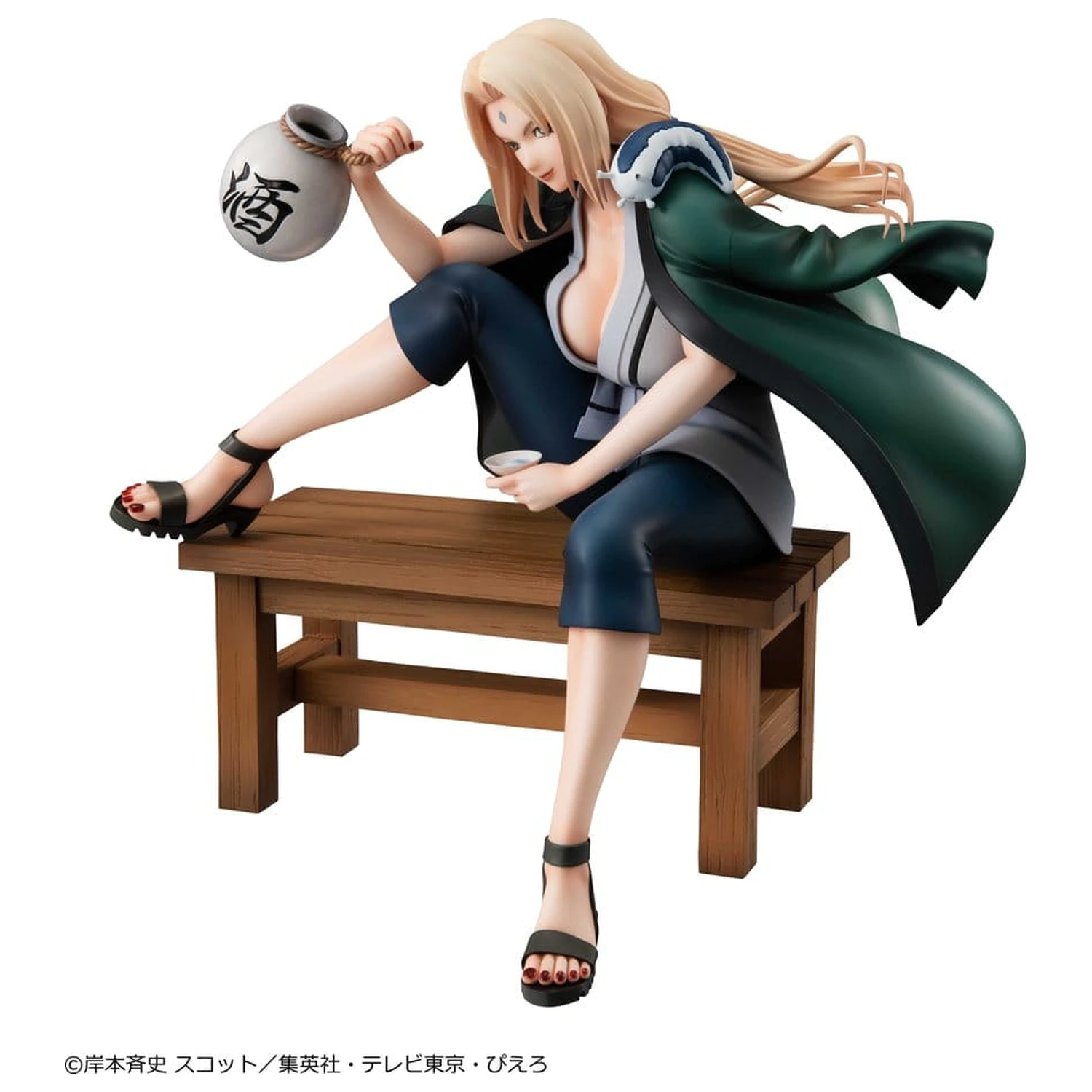 Naruto Shippuden Naruto Gals PVC figurka Tsunade Ver.2 16 cm (Opakovat) fotografii produktu