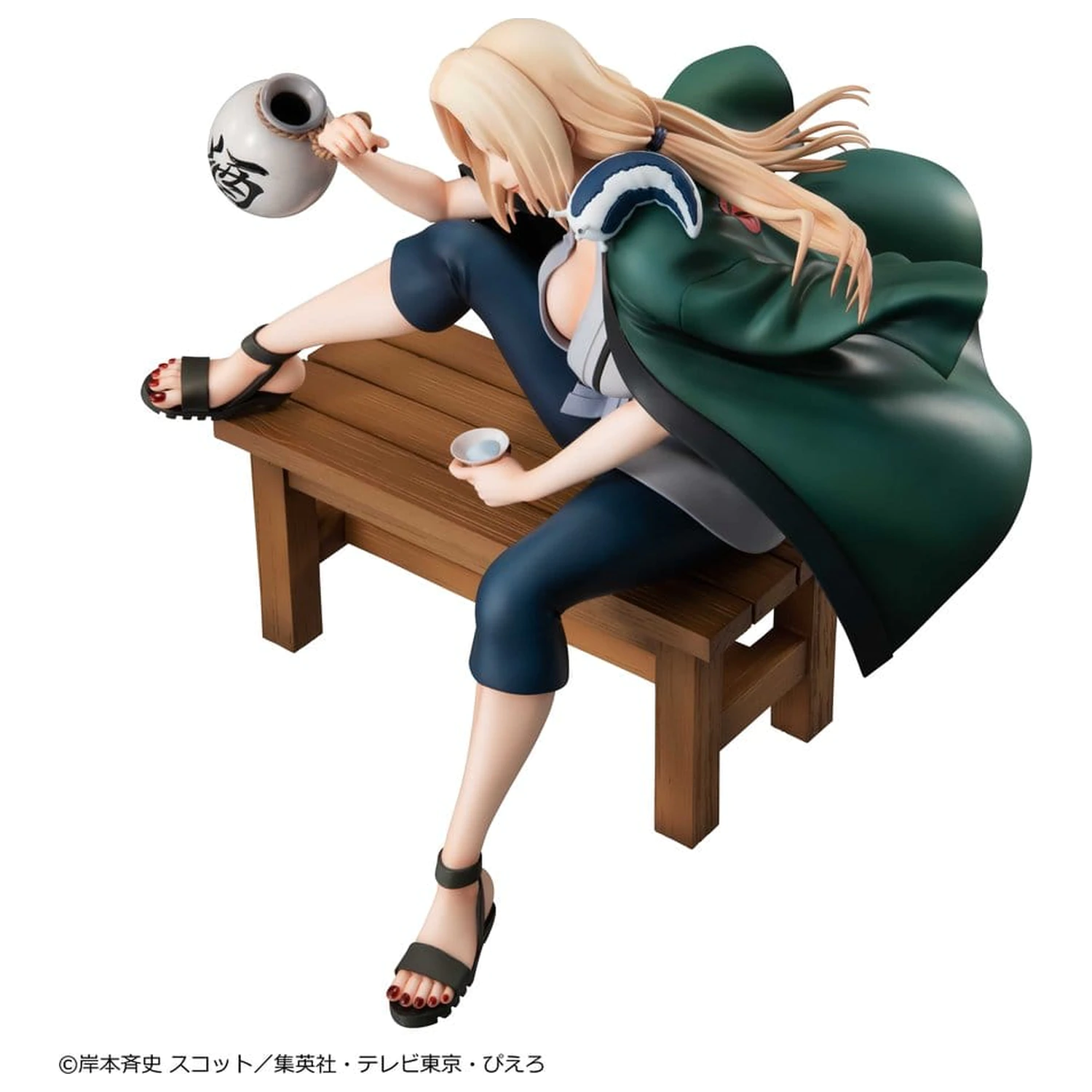 Naruto Shippuden Naruto Gals PVC figurka Tsunade Ver.2 16 cm (Opakovat) fotografii produktu
