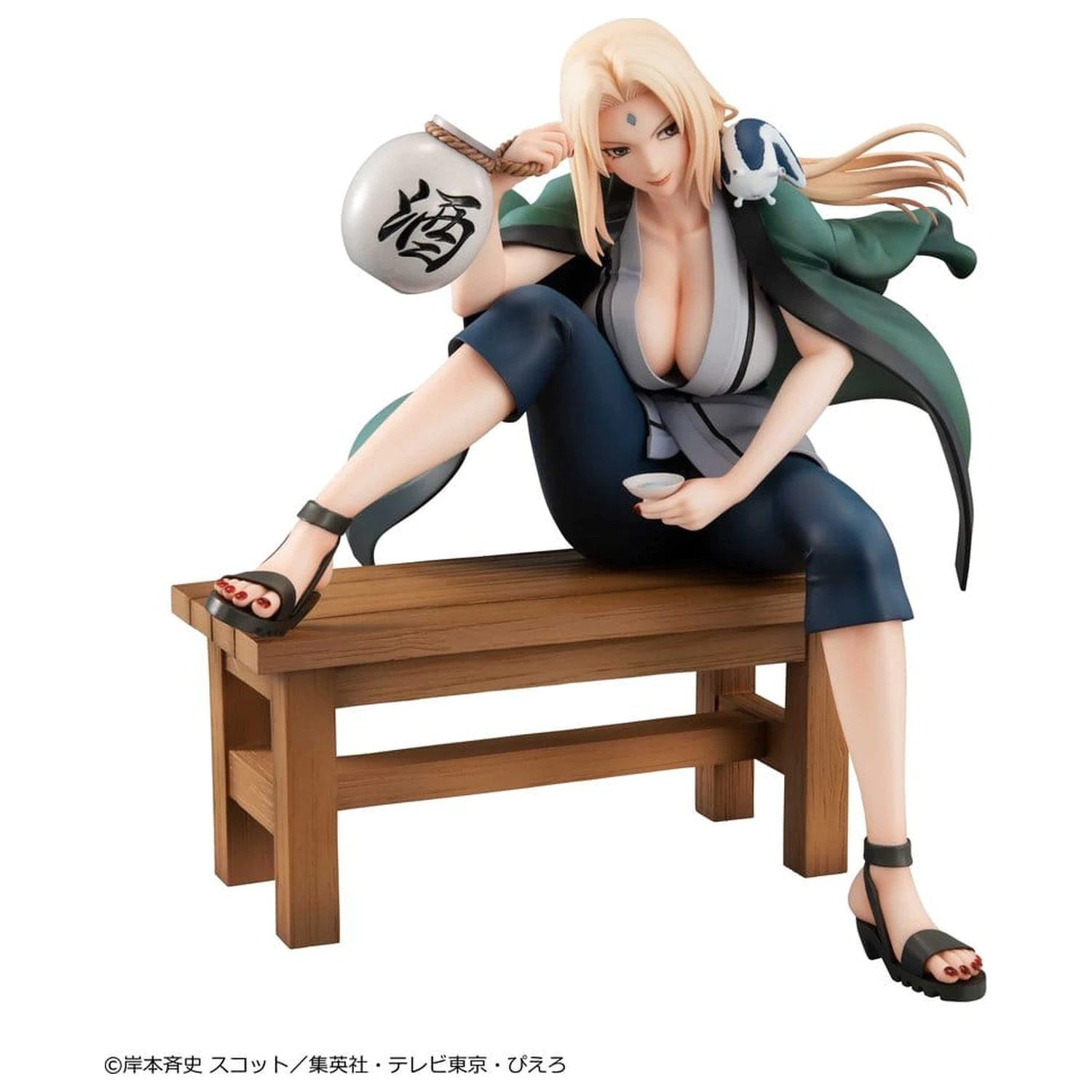 Naruto Shippuden Naruto Gals PVC figurka Tsunade Ver.2 16 cm (Opakovat) fotografii produktu