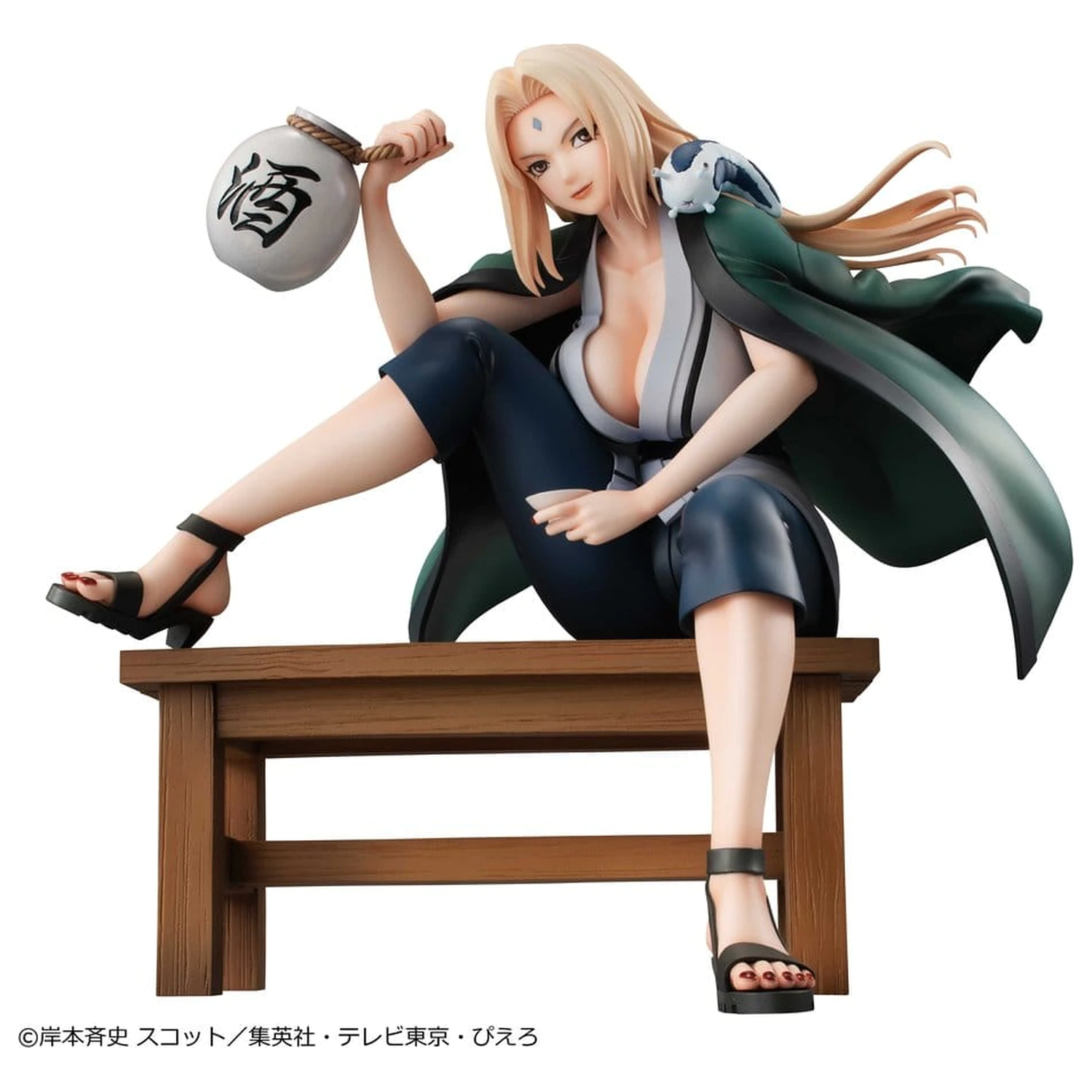 Naruto Shippuden Naruto Gals PVC figurka Tsunade Ver.2 16 cm (Opakovat) fotografii produktu