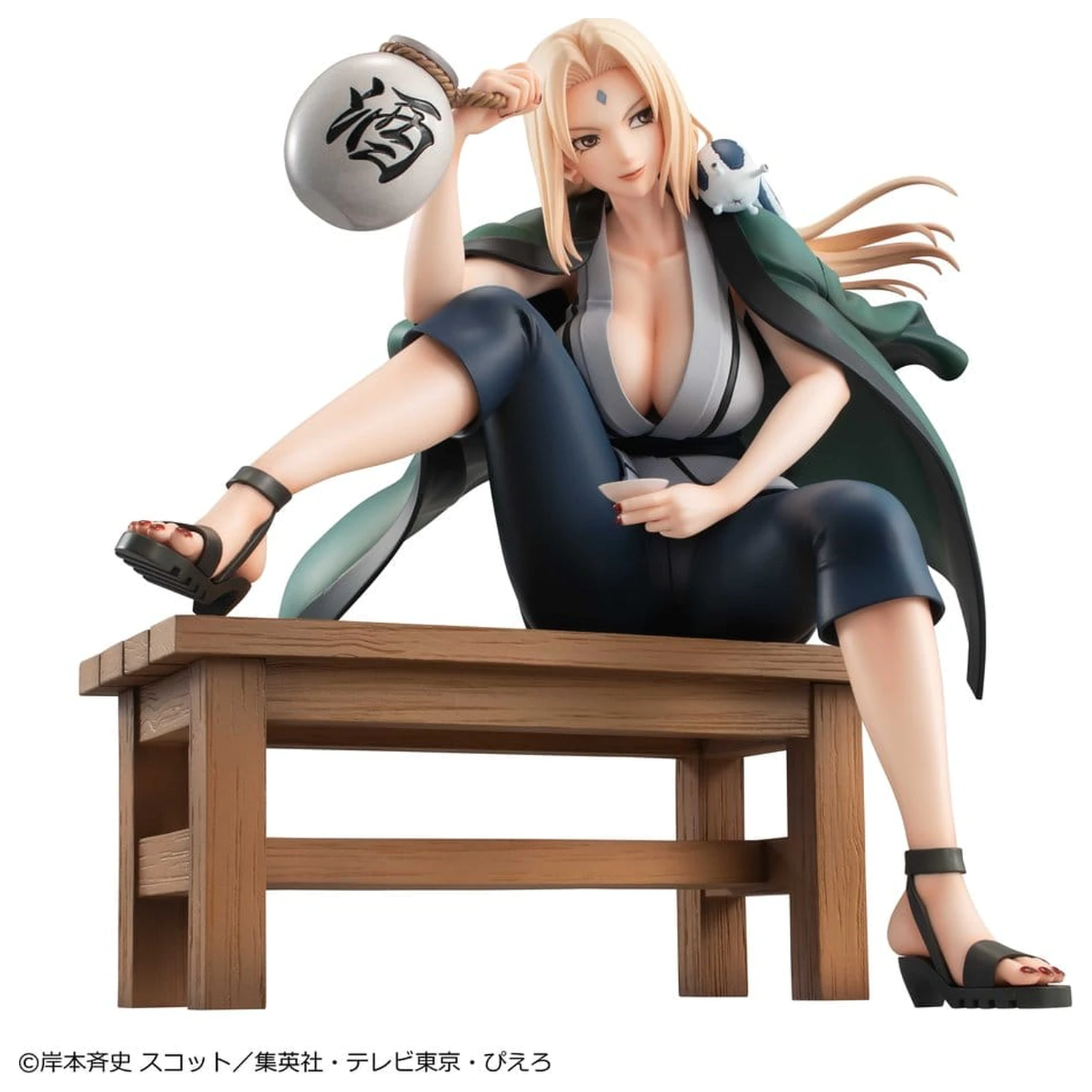 Naruto Shippuden Naruto Gals PVC figurka Tsunade Ver.2 16 cm (Opakovat) fotografii produktu