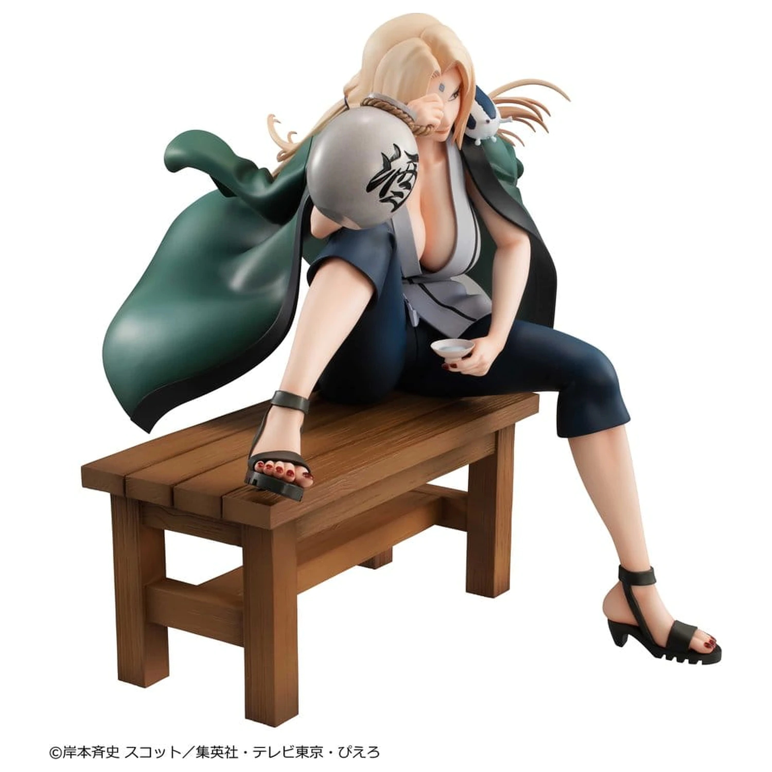 Naruto Shippuden Naruto Gals PVC figurka Tsunade Ver.2 16 cm (Opakovat) fotografii produktu