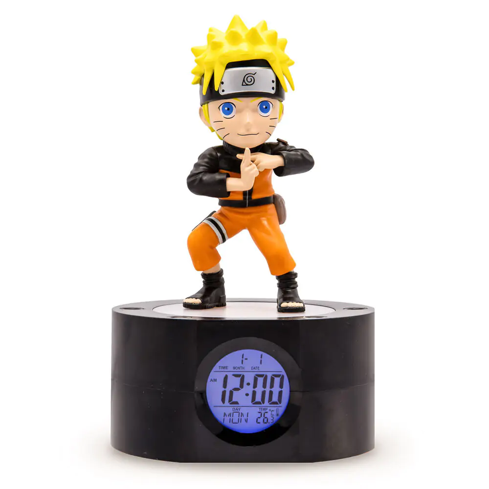 Naruto Shippuden Budík se světlem Naruto 18 cm fotografii produktu