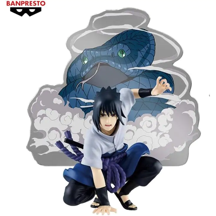 Naruto Shippuden Panelová figurka Sasuke Uchiha Speciální figurka 9 cm fotografii produktu