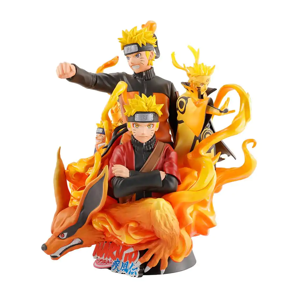 Naruto Shippuden Petitrama DX PVC Mini Soška Naruto 01 15 cm fotografii produktu