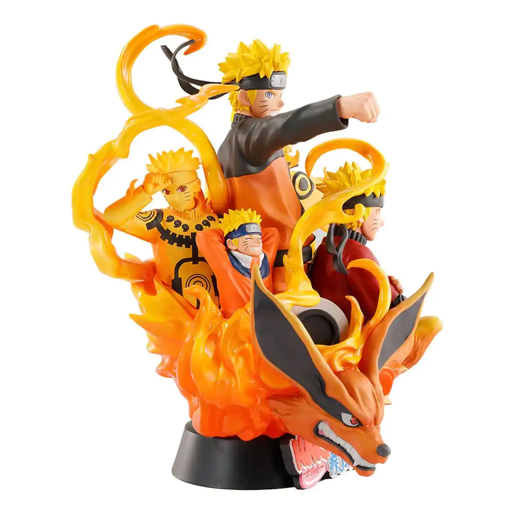 Naruto Shippuden Petitrama DX PVC Mini Soška Naruto 01 15 cm fotografii produktu