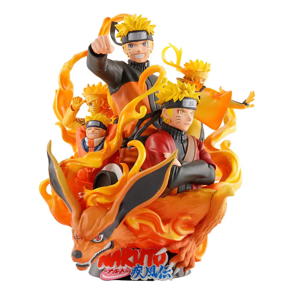 Naruto Shippuden Petitrama DX PVC Mini Soška Naruto 01 15 cm fotografii produktu