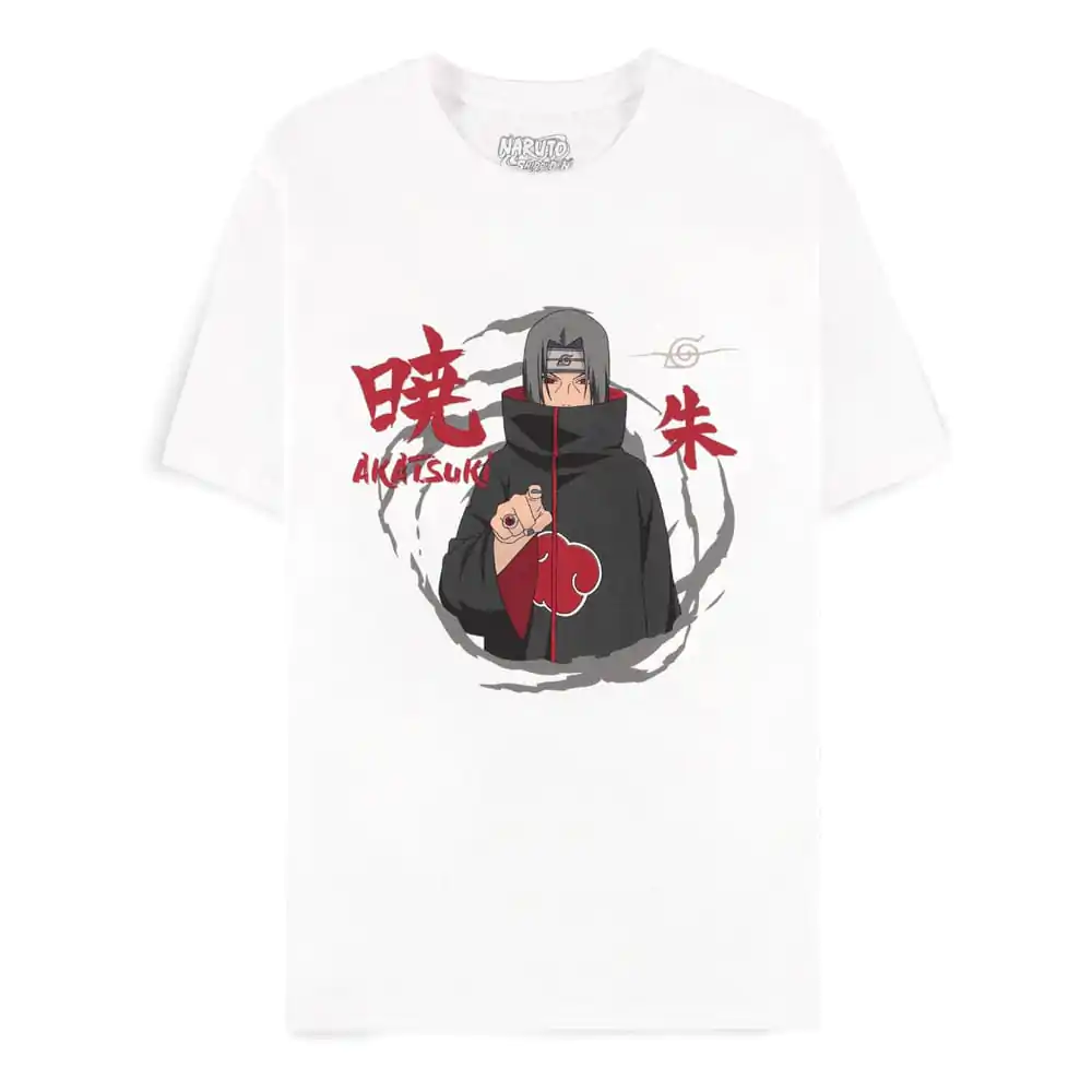 Naruto Shippuden tričko Itachi Uchiha bílá fotografii produktu