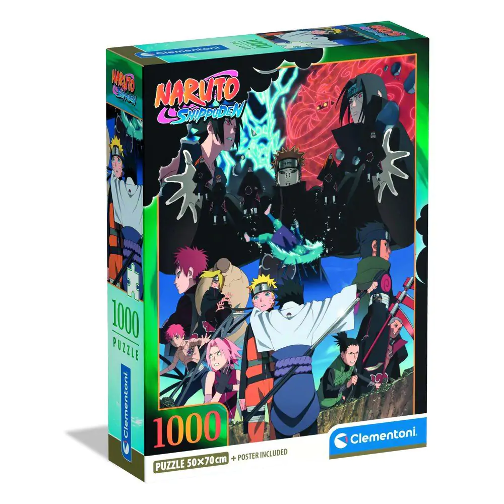 Naruto Shippuden puzzle 1000 dílků fotografii produktu