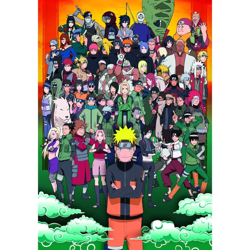 Naruto Shippuden puzzle 1500 dílků fotografii produktu