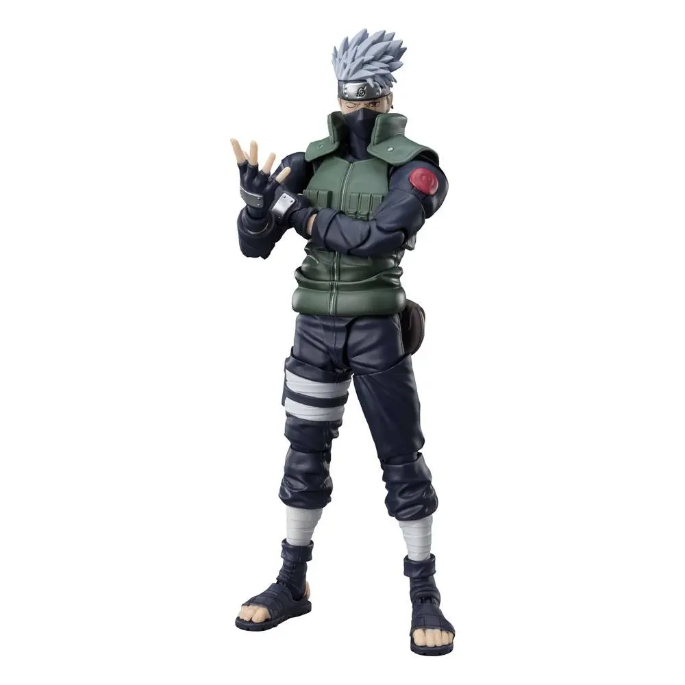 Naruto Shippuden S.H. Figuarts akční figurka Kakashi Hatake -The famed Sharingan Hero- 16 cm fotografii produktu