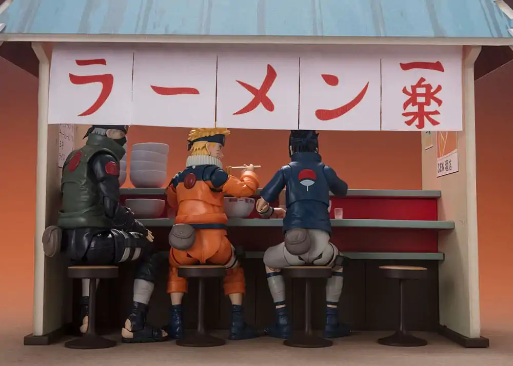 Naruto Shippuden S.H. Figuarts doplňky Ichiraku Ramen sada fotografii produktu