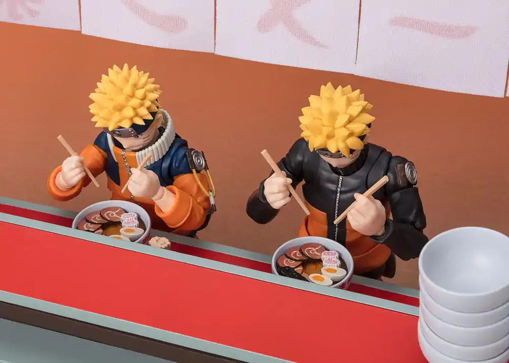 Naruto Shippuden S.H. Figuarts doplňky Ichiraku Ramen sada fotografii produktu