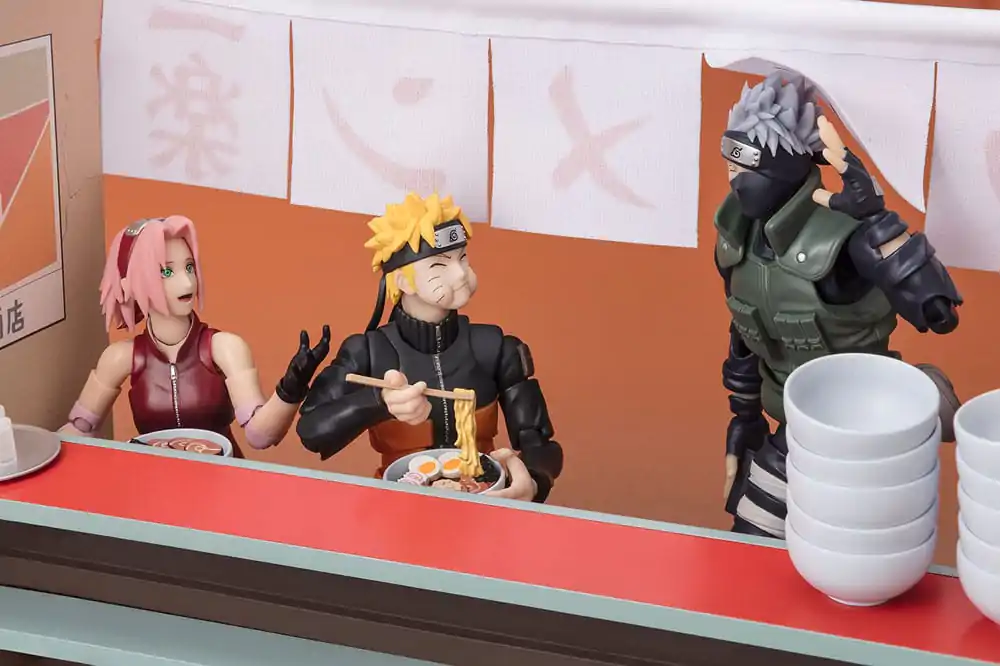 Naruto Shippuden S.H. Figuarts doplňky Ichiraku Ramen sada fotografii produktu