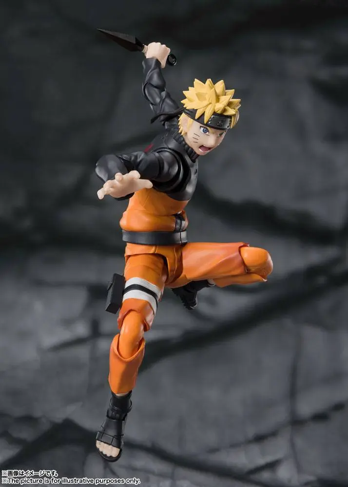 Naruto Shippuden S.H. Figuarts akční figurka Naruto Uzumaki -The Jinchuuriki entrusted with Hope- 14 cm fotografii produktu