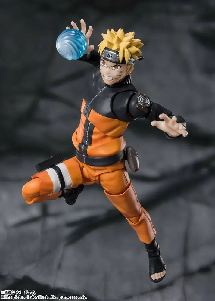 Naruto Shippuden S.H. Figuarts akční figurka Naruto Uzumaki -The Jinchuuriki entrusted with Hope- 14 cm fotografii produktu