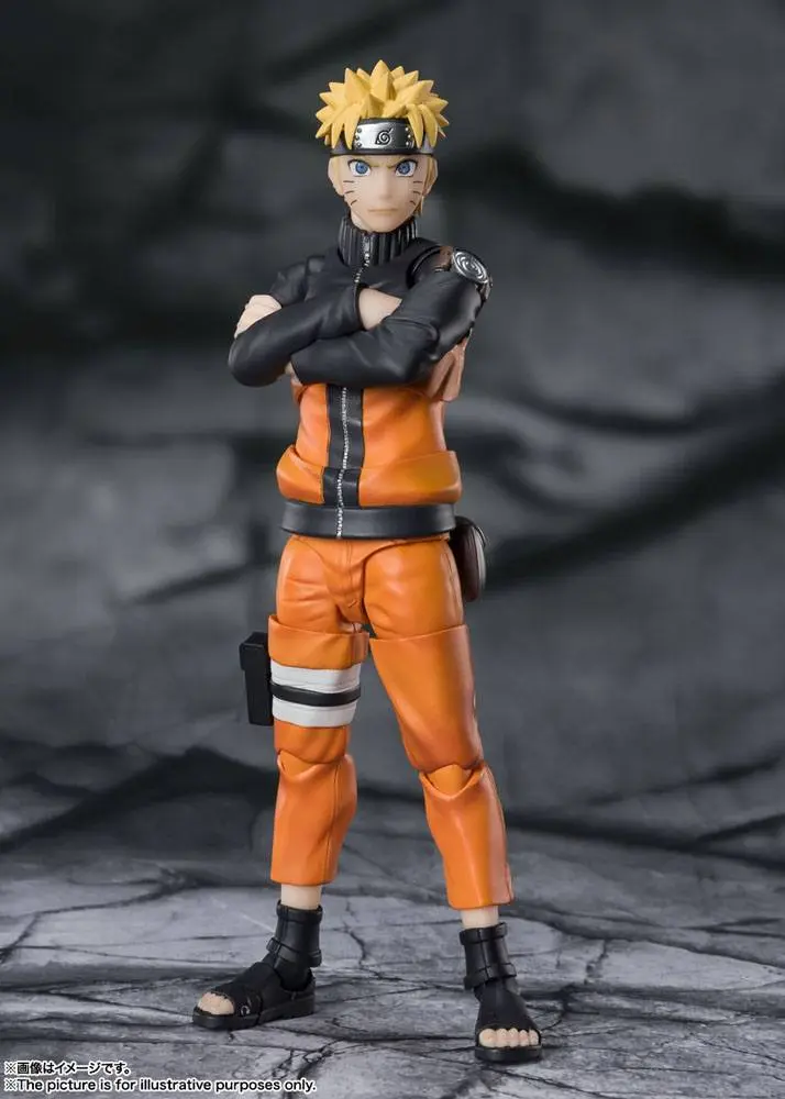 Naruto Shippuden S.H. Figuarts akční figurka Naruto Uzumaki -The Jinchuuriki entrusted with Hope- 14 cm fotografii produktu