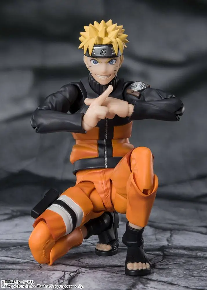 Naruto Shippuden S.H. Figuarts akční figurka Naruto Uzumaki -The Jinchuuriki entrusted with Hope- 14 cm fotografii produktu